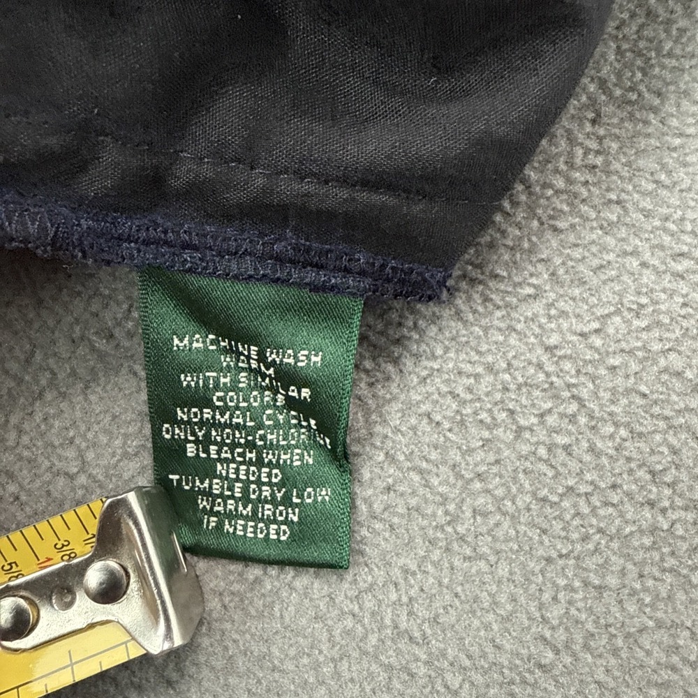 Lauren Ralph Lauren Shorts Womens 10‎ Navy Chino Cuffed Stretch Casual Coastal - Picture 11 of 11